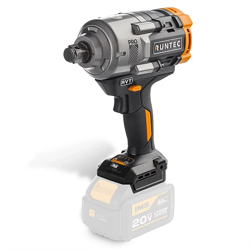 Гайковерт ударный аккумуляторный без АКБ RUNTEC PRO 1600Нм