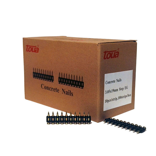 Усиленные дюбель-гвозди по бетону, металлу тип CN Bullet-Point 17 упаковка 1000 шт.