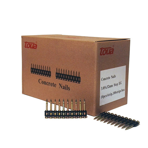 Усиленные дюбель-гвозди по бетону, металлу тип CN Bullet-Point 17 упаковка 1000 шт.
