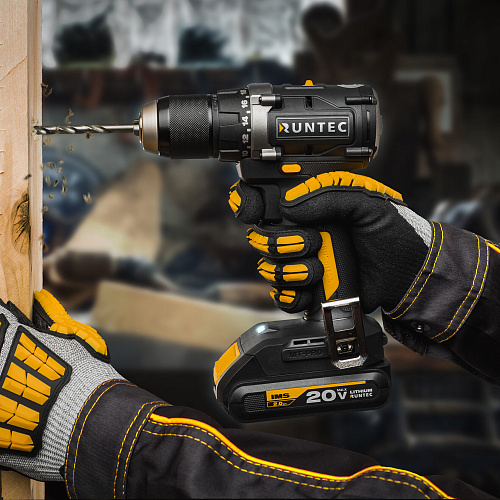 Дрель-шуруповерт аккумуляторная 20в RUNTEC PRO