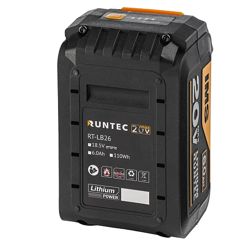 Батарея аккумуляторная RUNTEC PRO 20В 6Ач