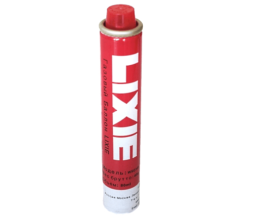Газовый баллон LIXIE с красным клапаном
