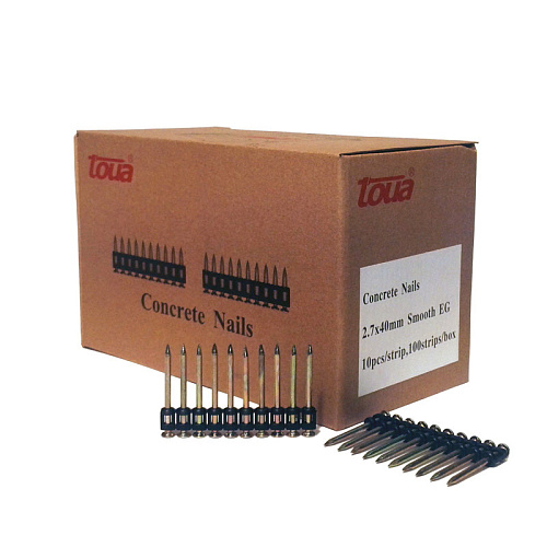 Усиленные дюбель-гвозди по бетону, металлу тип CN Bullet-Point 17 упаковка 1000 шт.